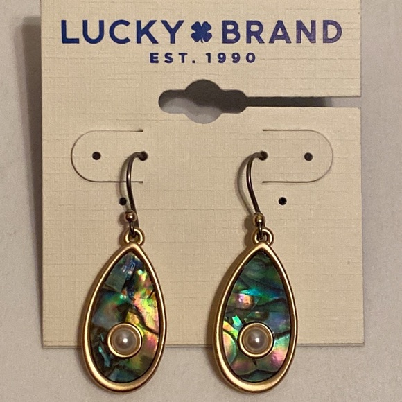 🎁 New Never Worn LUCKY BRAND EARRINGS 🎁 - Picture 5 of 8